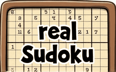 Real Sudoku